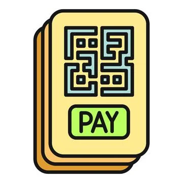 Qr code payment scanning mobile wallet concept 스톡 일러스트