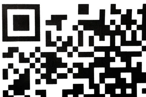 Qr code Stockfoto's