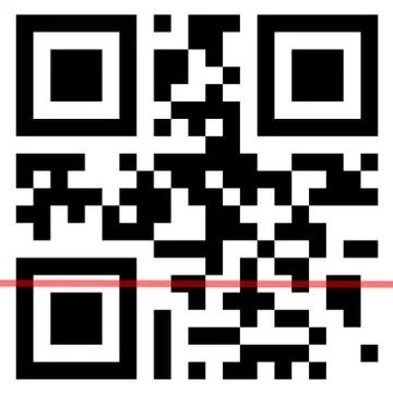QR code Foto stock