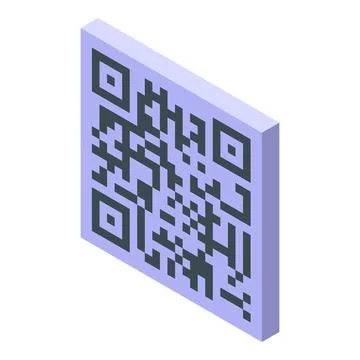 Qr code representing modern digital information technology Stock Illustration