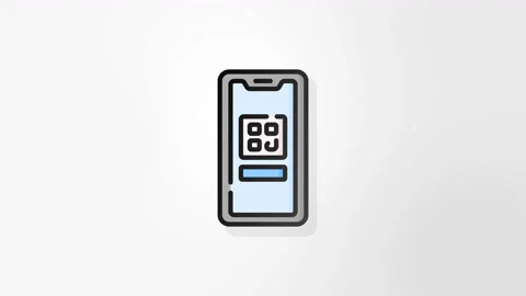 Qr Code reveal animation Stock Footage 157323538