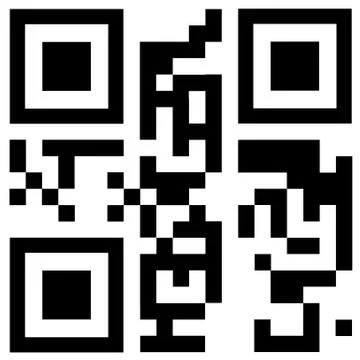 Qr code says "free shipping" Stock Illustration