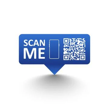 QR code scan icon in flat style. Barcode vector illustration on isolated back 스톡 일러스트