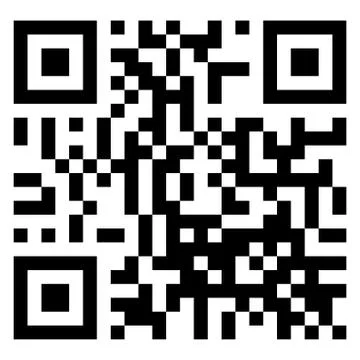 QR Code Scan Isolated on White Background. Illustrazione stock