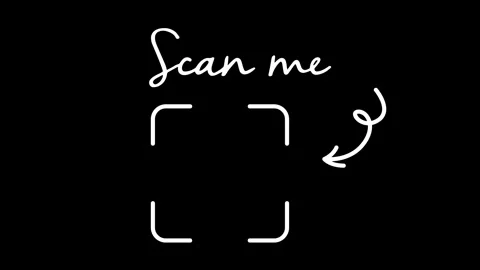 QR code SCAN ME, Online payment, Qr code sticker. QR code for mobile app Video stock 307266771