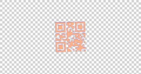 QR code scanner against blue background イラスト素材