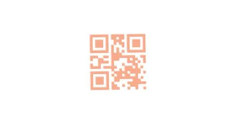 QR code scanner against white background Stock Illustration