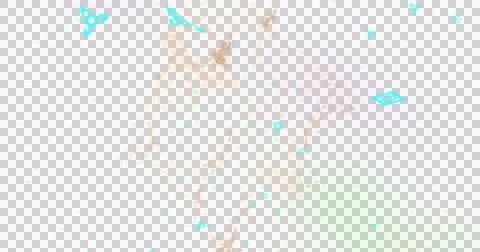 QR code scanner and colorful abstract effects against black background 스톡 일러스트