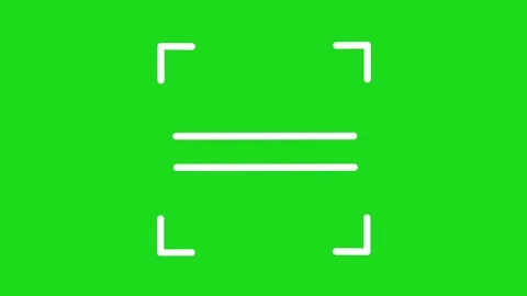 QR Code Scanner Animation on Green Screen Background Chroma Key. Stock Footage 341323167