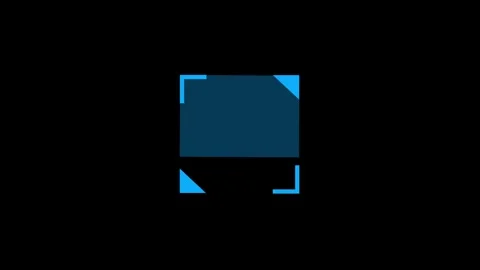 QR code scanner animation on green screen. Scanning the QR code shape line  ico Stock Footage 341567283