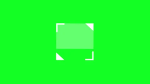 QR code scanner animation on green screen. Scanning the QR code shape line  ico Stock Footage 341567289