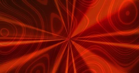 QR code scanner with neon elements against topography Stock Illustration