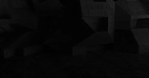 QR code scanner with neon elements against black background Stock Illustration