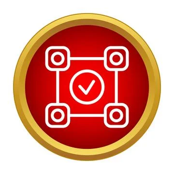 Qr code scanning verification digital process icon Stock-Illustration