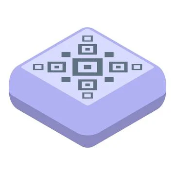 Qr code sign showing mobile payment and cashless society Illustrazione stock