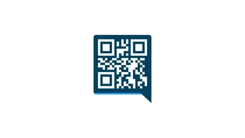 QR code for smartphone. Inscription scan me with smartphone icon. Qr code for Stock Footage 148444558