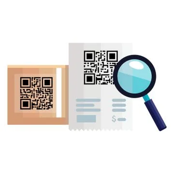 Qr code vector design Stock-Illustration