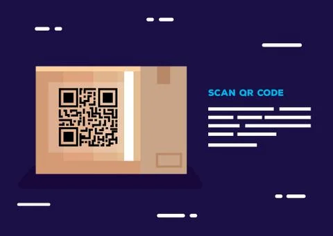 Qr code vector design Stock Illustration