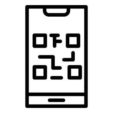 Qr code Vector Icon Design Illustration Stock-Illustration