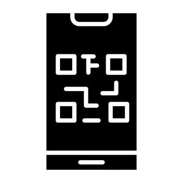 QR Code Vector Icon Design Illustration Stock-Illustration
