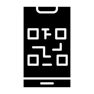 Qr code Vector Icon Design Illustration Stock-Illustration