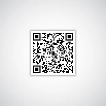 QR code vector icon Stock Illustration