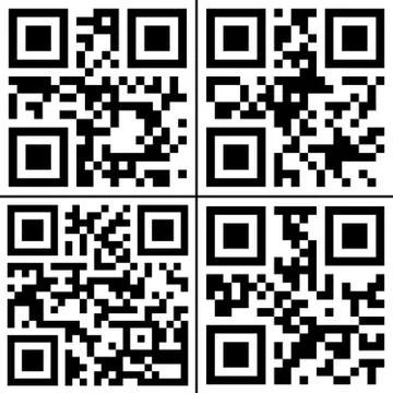 QR codes collection Stock-Illustration