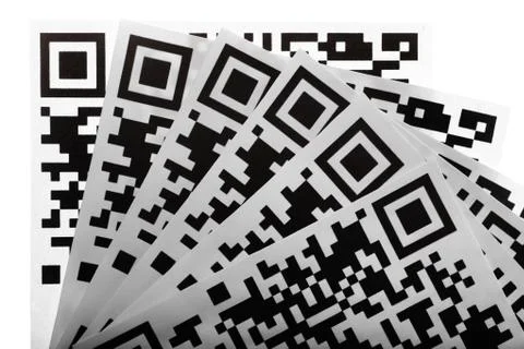 Qr codes 스톡 사진
