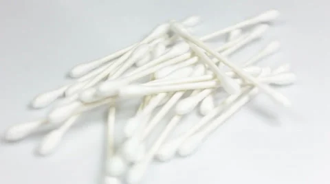 Qtips - ear pick Stock Footage 24865867