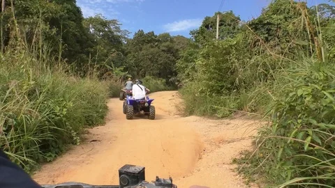 Quad bike Stock Footage 112409725