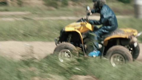 Quad Bike Stock Footage 139453671