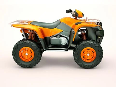 Quad bike Illustrazione stock