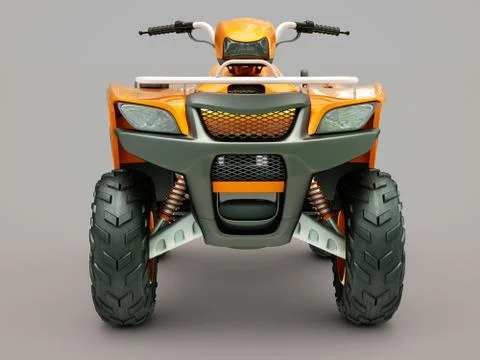 Quad bike Stock Illustration