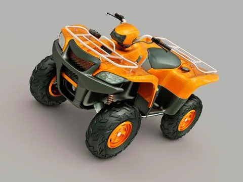 Quad bike Stock Illustration