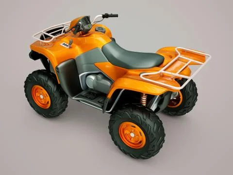 Quad bike Stock Illustration