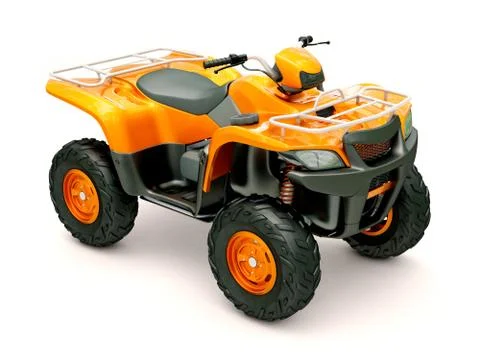 Quad bike Stock Illustration