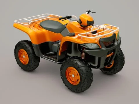 Quad bike Illustrazione stock
