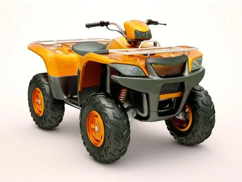 Quad bike Stock Illustration
