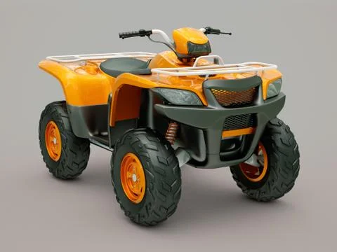 Quad bike Stock Illustration