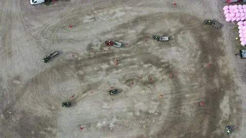 Quad bike training Stock Footage 195510865