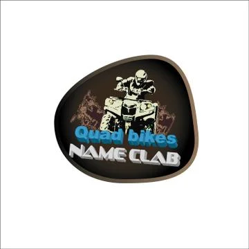 Quad bikes 스톡 일러스트