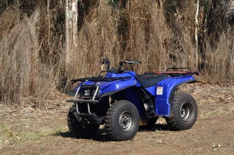 In quad in the bush Stock Photos