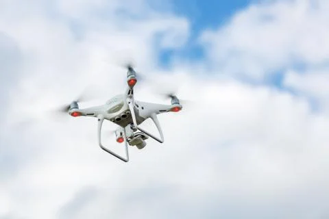 Quad copter drone Stock Photos