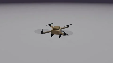 Quad drone studio turntable seamless backdrop Stock-Footage 342262029