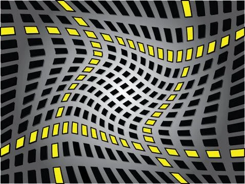 Quad warp Stock-Illustration