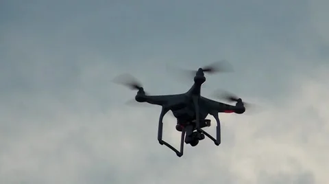 Quadcopter Drone Flying Stock Footage 57977359