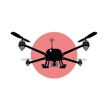 Quadcopter Stockillustratie