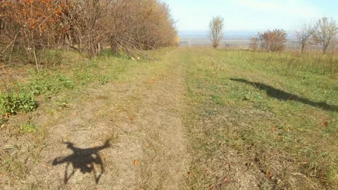 Quadcopter taking off Stock-Footage 148496523