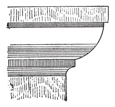 Quadrant, vintage engraving Stock Illustration