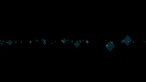 Quadrat Partikel Animations Hintergrund Video stock 68094168